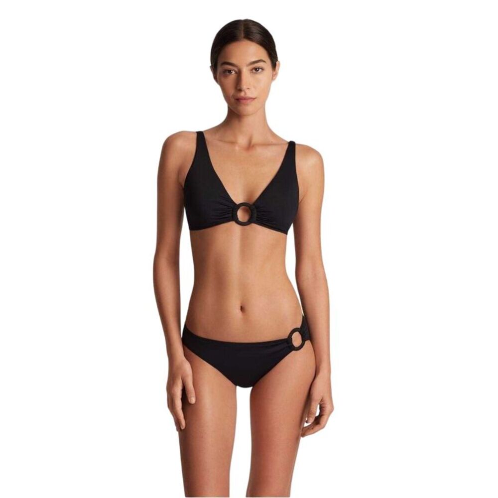 Ralph Lauren Womens/Ladies Ring Bikini Set / Black